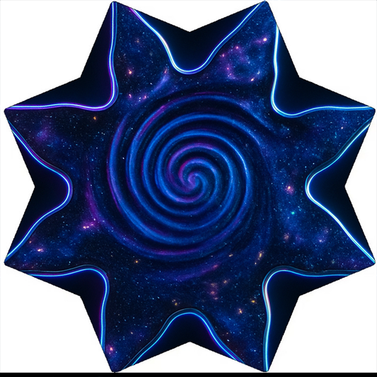 "Chrome Ripple" JUMBO UV Star