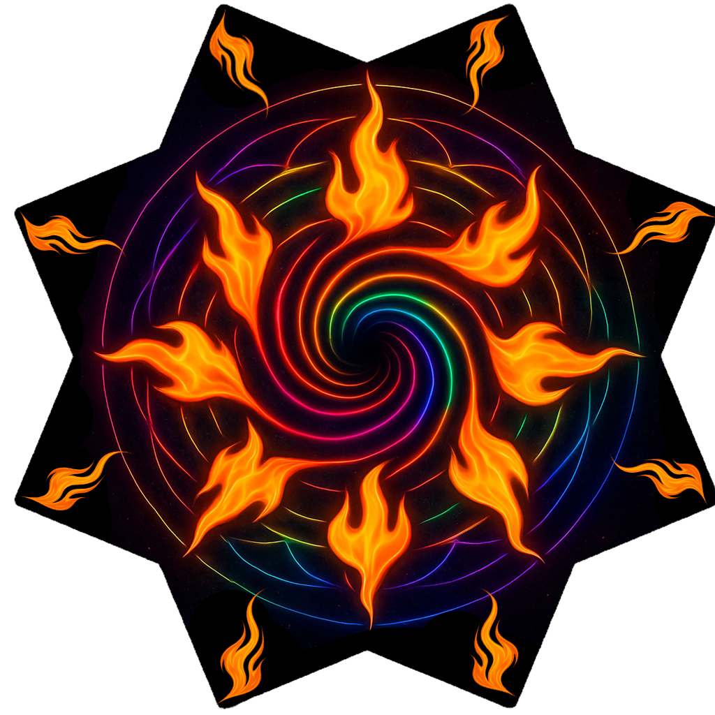 "Pyro" UV/LED-Star