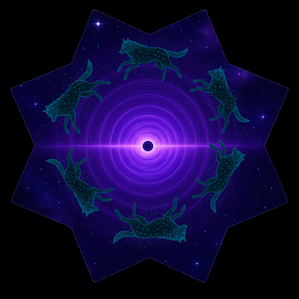 Official "Celestial Wolf" Uv-Star
